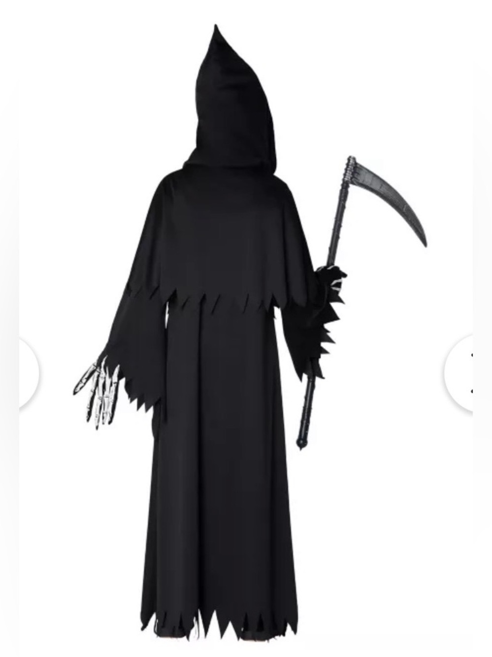 Spirit Kids Grim Reaper Deluxe Costume Size S 6-8